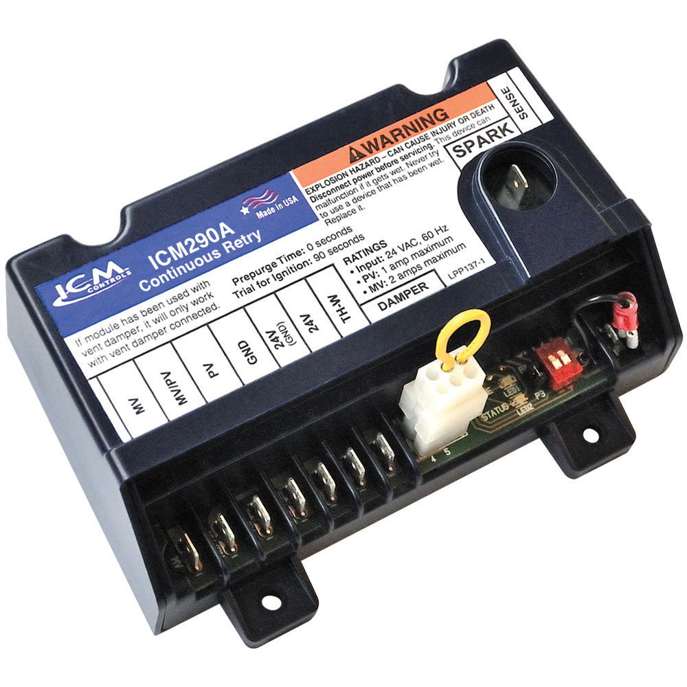 ICM ICM290A UNIVERSAL INTERMITTENT PILOT CONTROL FOR LP And NATU